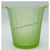 Vintage Frigidaire Vaseline Glass Icerver (6")