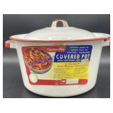 Columbian Ware Enamel Covered Pot