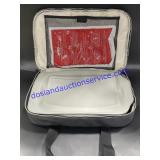 Glass Pyrex Covered Dish & Carrier