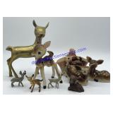 Lot of Deer Figurines