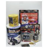 Lot of NASCAR Rusty Wallace Memorabilia
