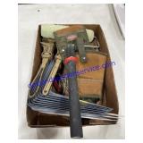 Paint Roller, Shelving Brackets , Tool Belt Pouch