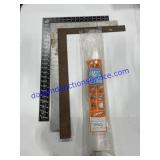 3 Speed Squares & Roll of Sheet Plastic