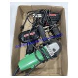 Grinder & 2 Electric Soldering Guns