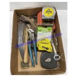 Tape Measures , Pliers , Saw & More