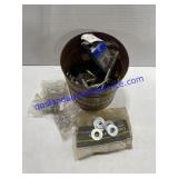 Folders Tin W/ Washers , Nails , Bolts