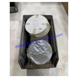 Bin of Silver Reflect Stickers