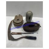 Welders Tank Cylinder Cap , Knife , Pulley Slings
