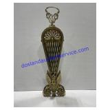 Brass Peacock Folding Fireplace Grill/ Guard
