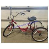 Red Sun Brand Tricycle