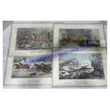 American Winter Scenes Placemats