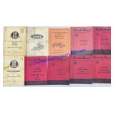 Lot of Vintage Tractor Operator