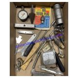 Case Tire Gauge, Starter Current, Husking Peg,