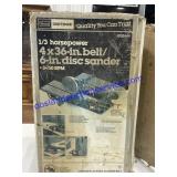 Sears Craftsman Disc Sander - Box In Poor