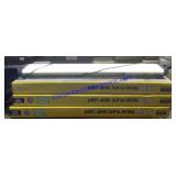 Lot of (6) LED Tread Plate Shop Lights