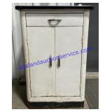 Enamel Top Metal Cabinet & Drawer (36 x 24 x 20)