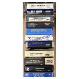Lot of (11) 8 Tracks