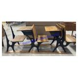Antique School Desks (70 x 26 x 22)