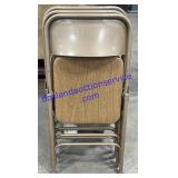 Lot of (3) Folding Chairs