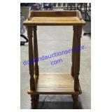Small Wooden Stand (25 x 14 x 12)