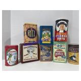 Assorted Shapes & Brands Tins
