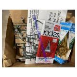 Vintage Christmas Lights , Tree Topper & Tinsel