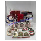 Snowman , Pot Holders , Tree Decorations