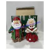 Cedar Creek Collection Mr. & Mrs. Claus Figurines