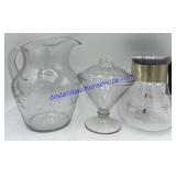 Pitchers & Candy Dish