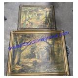 Wooded Scenery Pictures 31"x 25"