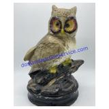 Plaster Owl Bank (15")