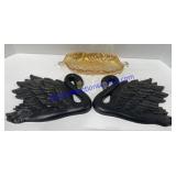 Black Swans ( One Has Broken Wing ) & Orange