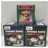 Vintage Santa Sets & Christmas Hugs Musical Mouse