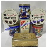 Patriotic , Mother , Saltiness & Chocolates Tins