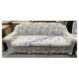 Floral Upholstered Sofa (86")