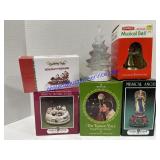 Christmas Bell, Tree Snow Globe , Sleigh Etc