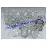 Decorative Glass Candle Stick holders