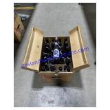 Vintage Pabst Blue Ribbon Beer Box & Bottles