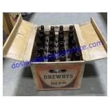 Vintage Drewrys Extra Dry Beer Box & Bottles