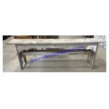 Long Wooden Bench (60 x 18 x 11)
