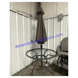 Patio Table & Umbrella (No Glass)