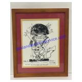 USMC Cartoon Print (16 x 13)