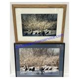 Pair of Joyce Erling Turkey Pictures 18 x