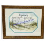 The Footprints of God (15 x 12)