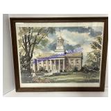 "Old Capital" - Paul Norton Print (22 x 18)