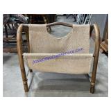 Wooden/Cloth Magazine Stand (19 x 17)