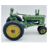 Vintage Ertl Toy Tractor Has A Loose Back Wheel