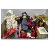 Home Crafted Dolls , Decorative Apples/Flowers &