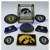 Iowa Varsity Club Coaster, Letter Openers,