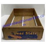 California Fruit Vintage Wooden Crate 18"x12"